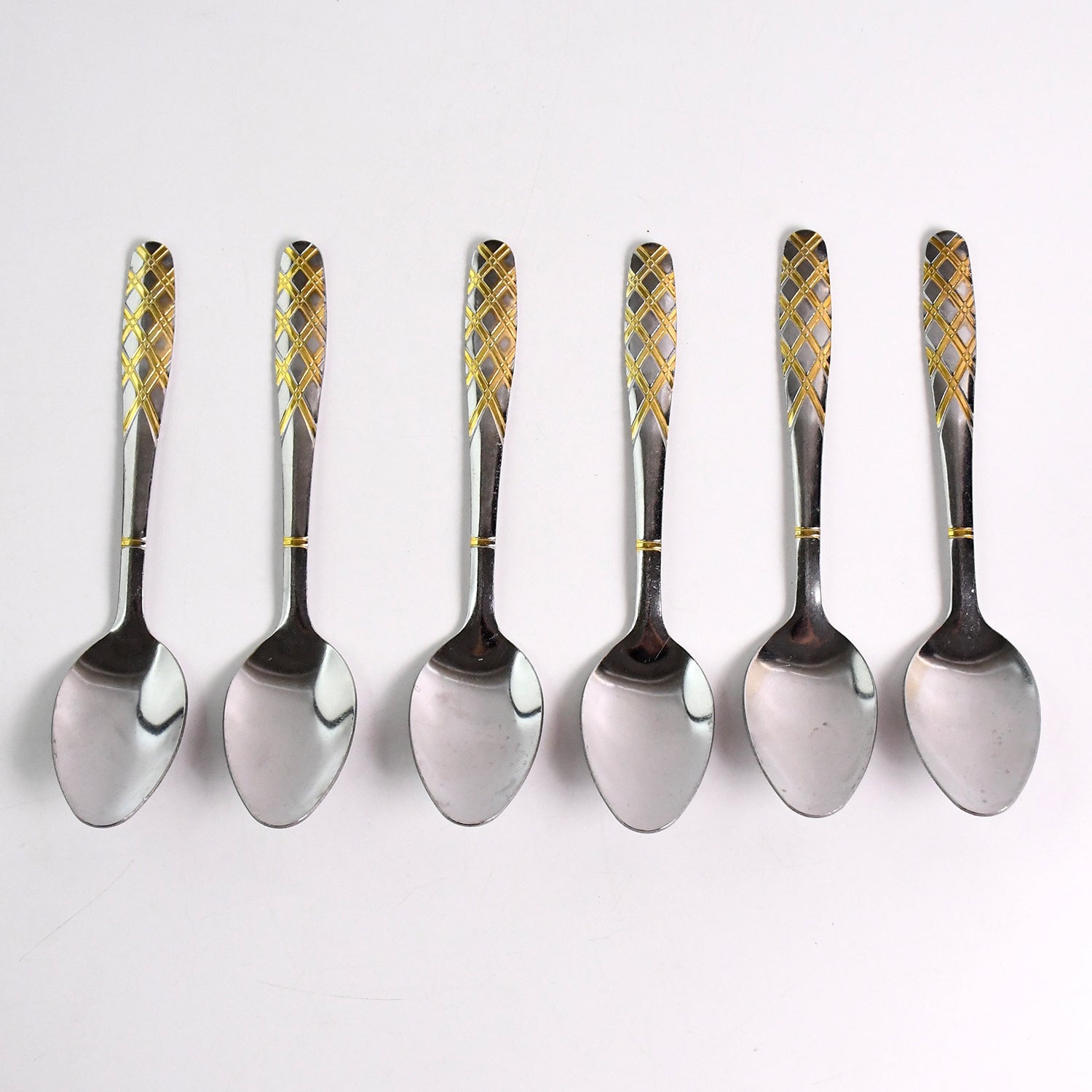 Stainless Steel Table Spoons / Baby Spoon Set Set of 6 Stainless Steel Table Spoons / Baby Spoon Set Set of 6